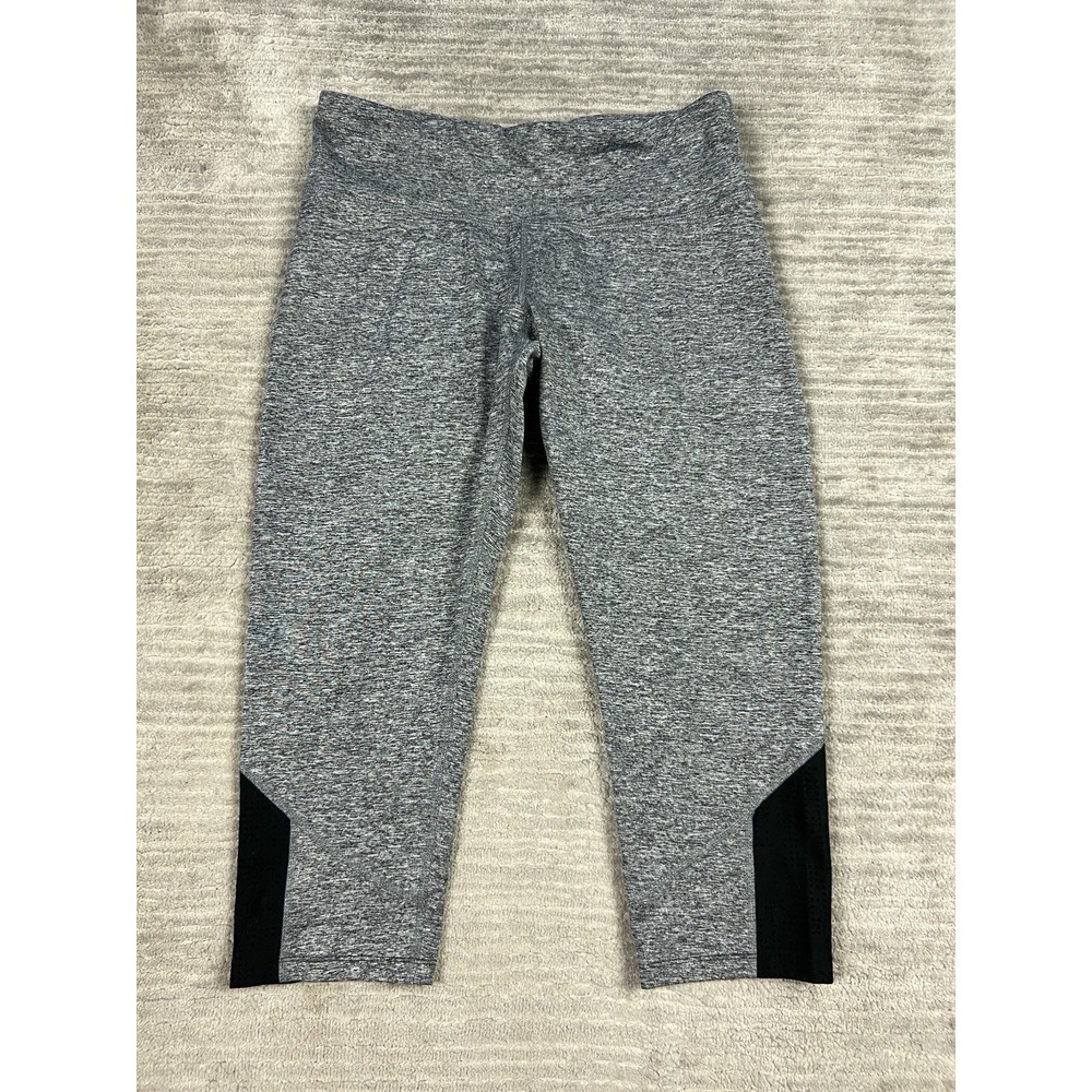 C9‎ by Champion Leggings Womens Large Gray Pull On Capri Athletic Yoga Gym